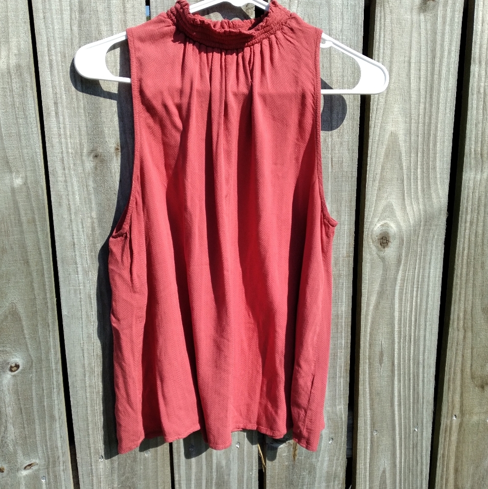 A New Day Red Large Top